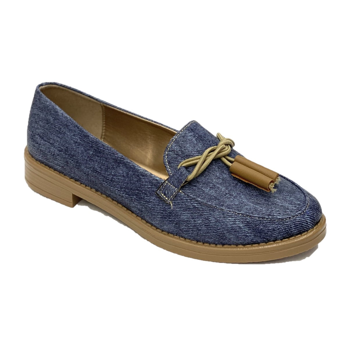 Mocasines con mezclilla new arrivals